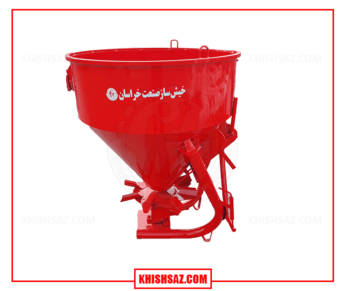 کودپاش 550 لیتری قیفي با گاردان کاوردار — تصویر ۱۰