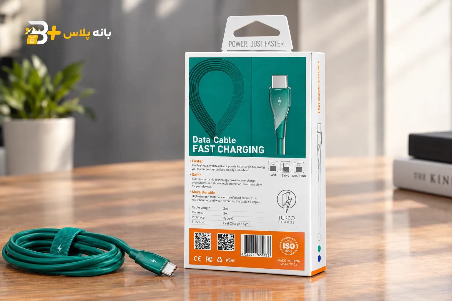 کابل شارژ LDNIO LS611 تایپ سی — تصویر ۲