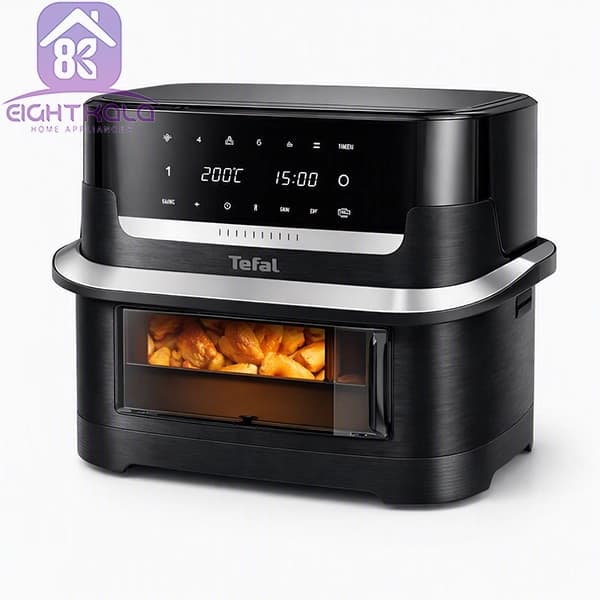سرخ کن بدون روغن تفال ۹ لیتری مدل Dual Easy Fry Flex EY9228 — تصویر ۹