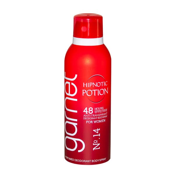 اسپری خوشبو کننده بدن زنانه گارنت مدل Hipnotic potion حجم 200 میلی لیتر — تصویر ۲