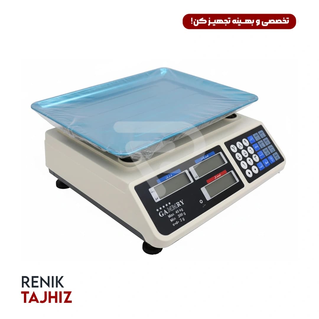 ترازو فروشگاهی ۴۰ کیلویی — تصویر ۴