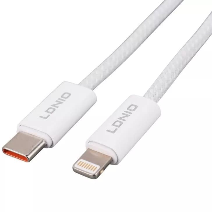 کابل شارژ LDNIO LC901i تایپ سی به لایتنینگ — تصویر ۵