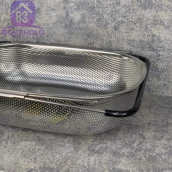 آبکش سینک کشویی استیل یونیک مدل KL-19194 (استیل نگیر) — تصویر ۵