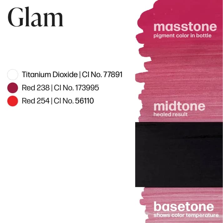 رنگ تاتو لوکس گلم GLAM — تصویر ۶