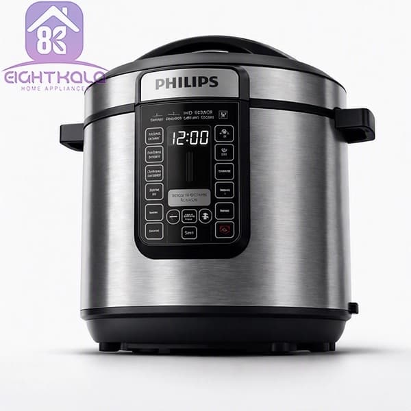 مولتی کوکر و زودپز برقی فیلیپس مدل HD2237 ظرفیت ۶ لیتر — تصویر ۵