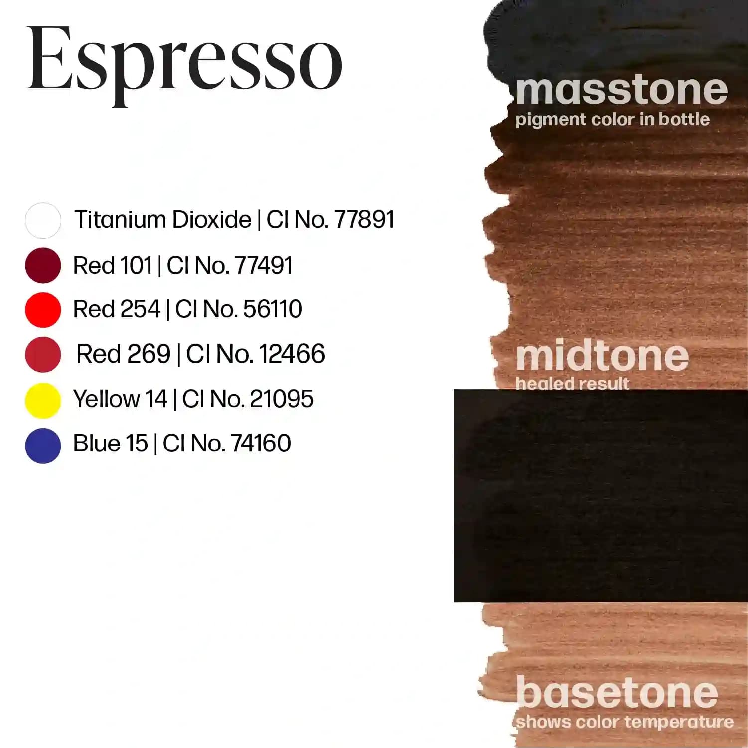 رنگ تاتو اسپرسو Espresso — تصویر ۶