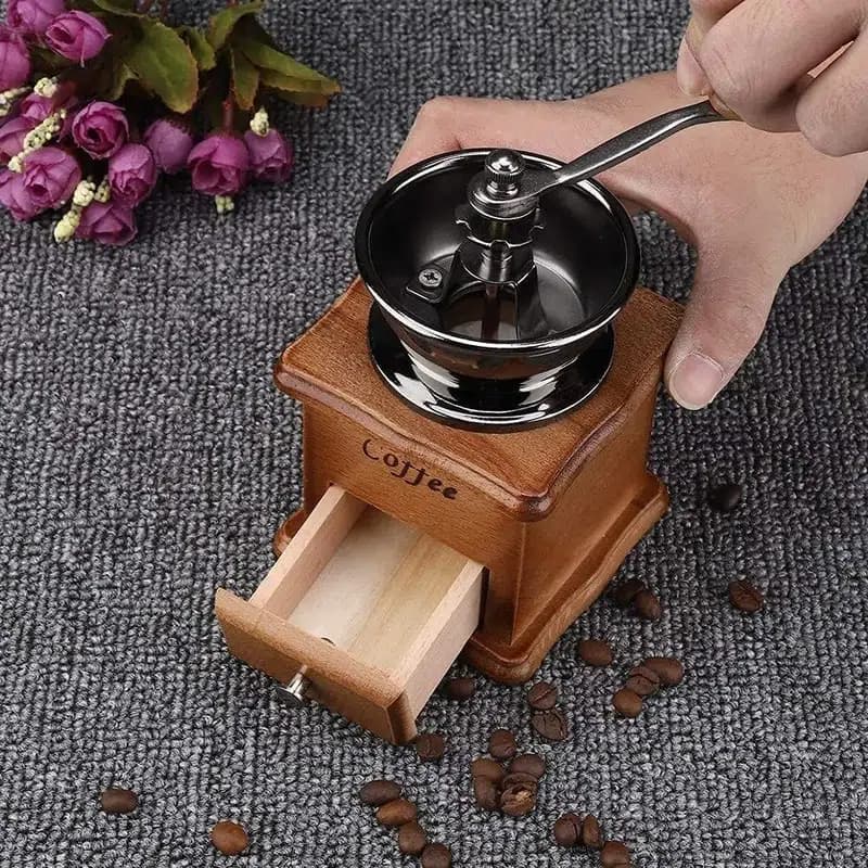اسیاب دستی قهوه مدل WOOD — تصویر ۱۱