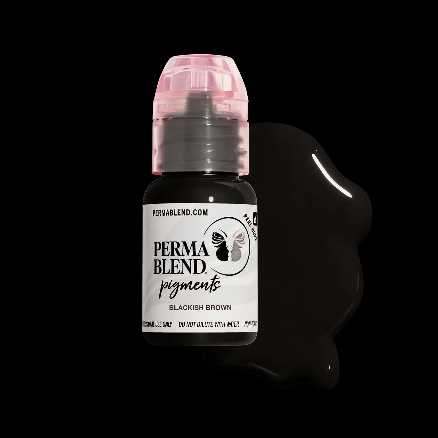 رنگ تاتو بلکیش براون Blackish Brown — تصویر ۴