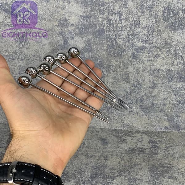 ست چنگال زیتون‌خوری ۶ عددی GviLon – استیل ضدزنگ (نِگیر) — تصویر ۴