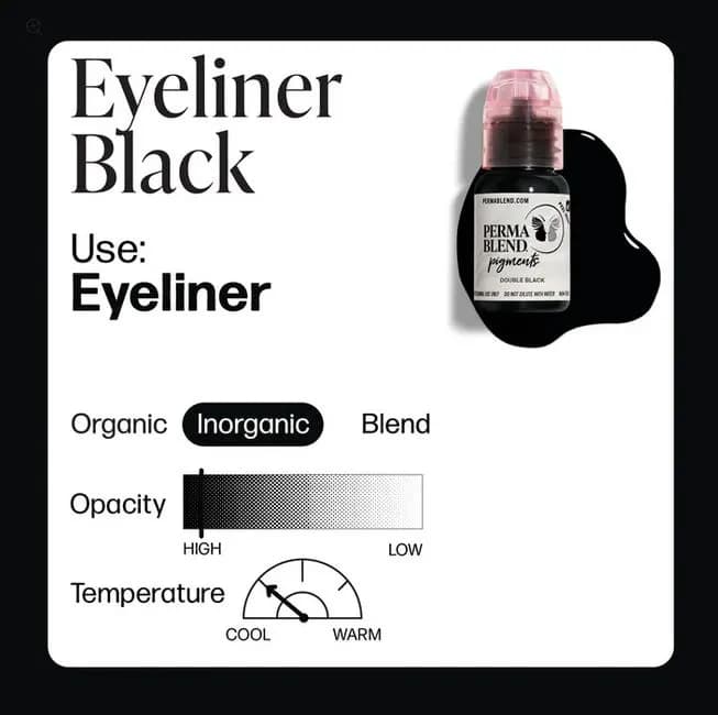 رنگ آیلاینر بلک Eyeliner Black — تصویر ۵