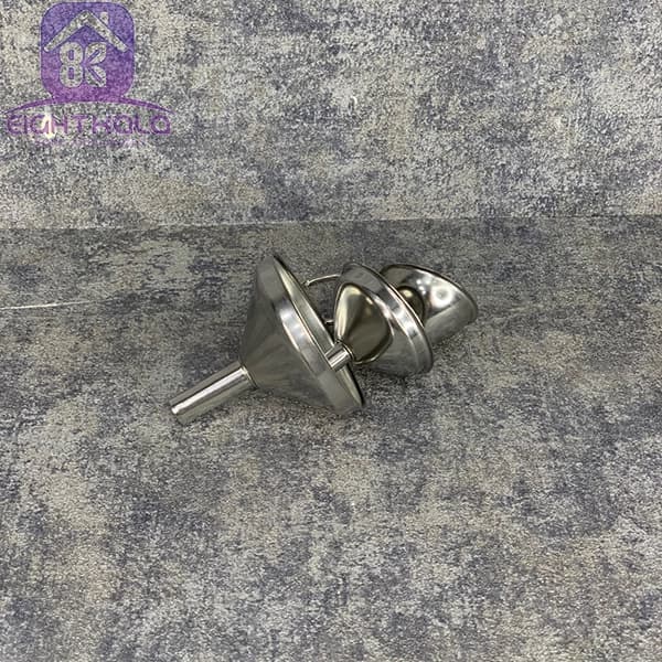 قیف استیل سه عددی آهنربا نگیر MY.A.Z | ست قیف استیل ضدزنگ — تصویر ۱۰