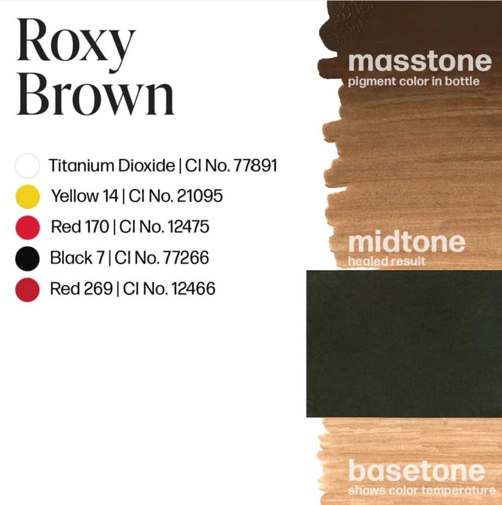 رنگ تاتو روکسی براون Roxy Brown — تصویر ۳