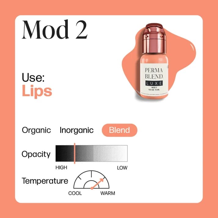 رنگ تاتو لوکس مود2 MOD2 — تصویر ۵