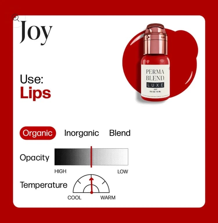 رنگ تاتو جوی لوکس JOY — تصویر ۲