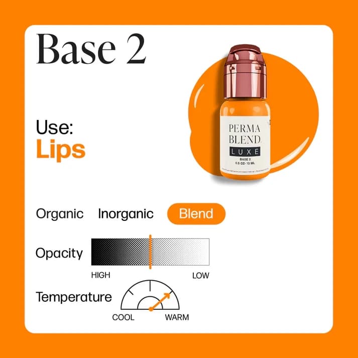 رنگ تاتو لوکس بیس2 BASE2 — تصویر ۵