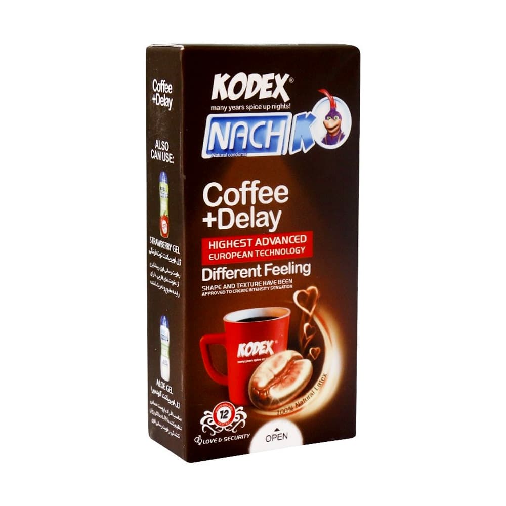 کاندوم کدکس تاخیری قهوه Coffee Delay — تصویر ۲