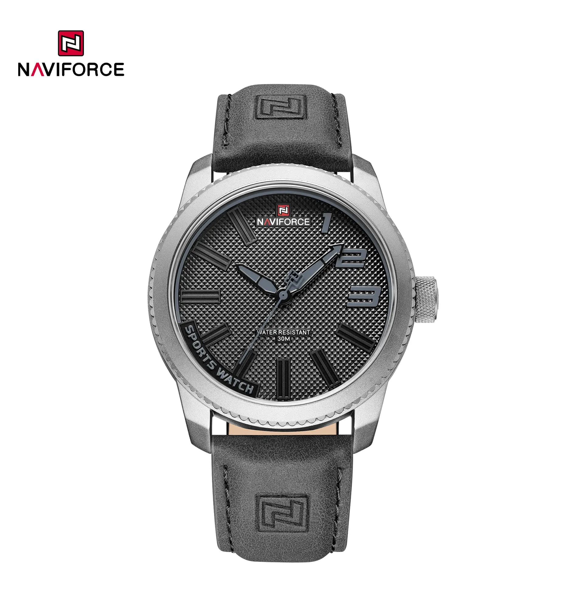ساعت مردانه NAVIFORCE NF9202L قهوه ای تیره — تصویر ۶