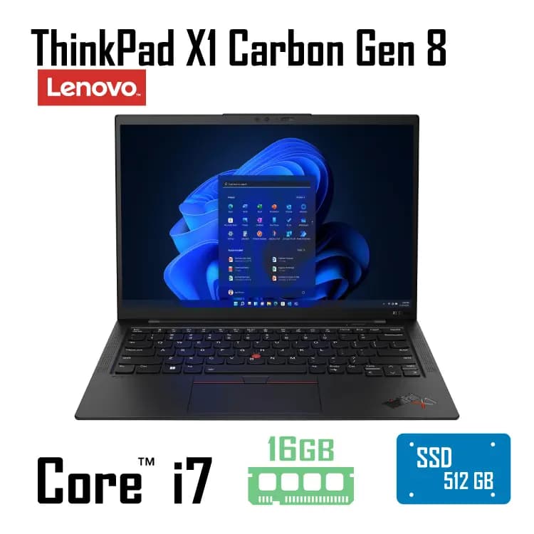لپ تاپ استوک Lenovo ThinkPad X1 Carbon Gen 8 — تصویر ۲
