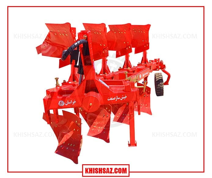 گاوآهن 4 خیش دو طرفه چرخدار صادراتي — تصویر ۱۰