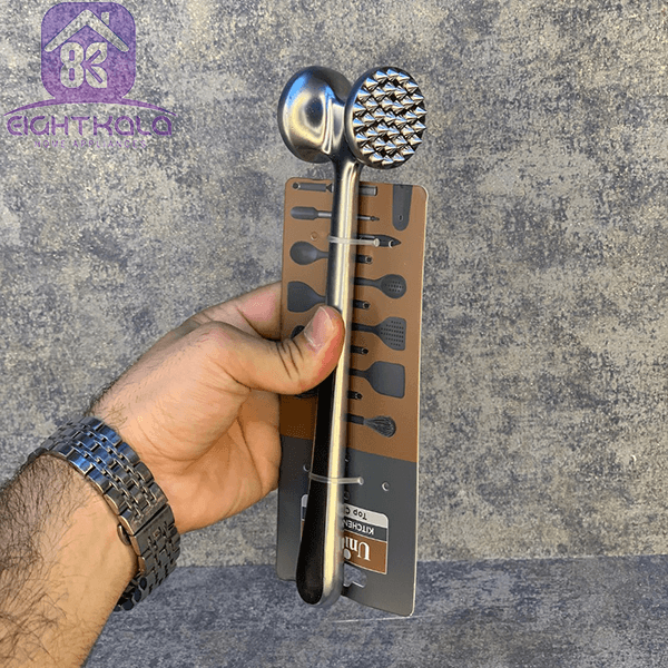 بیفتک کوب یونیک (Unique) مدل استیل دوطرفه سنگین — تصویر ۲
