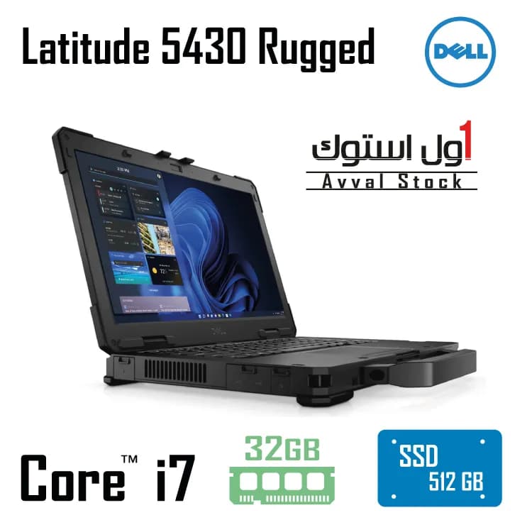 لپ تاپ صنعتی Dell Latitude 5430 Rugged