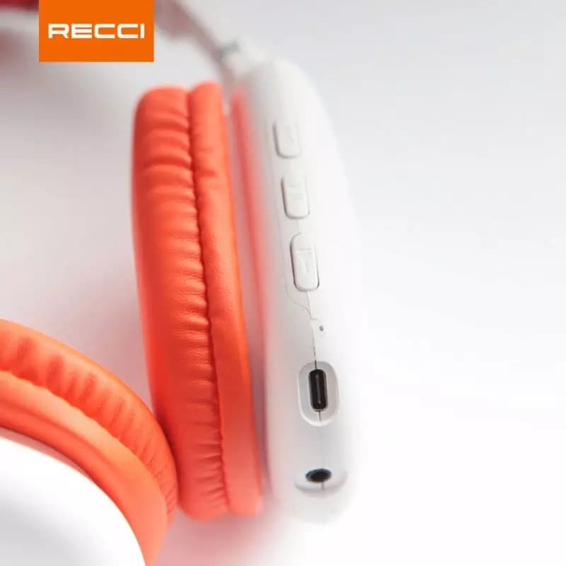 هدفون بیسیم Recci RT01 (اصلی)+گارانتی 18 ماهه✅ — تصویر ۶
