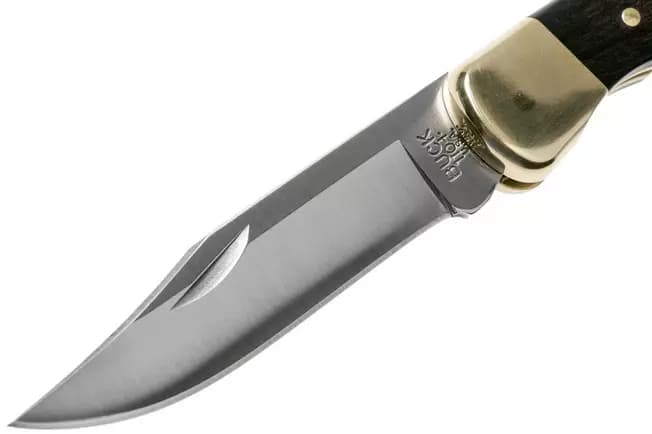 چاقو باک 110 با شیار انگشتی Buck 110 finger grooves — تصویر ۱۱