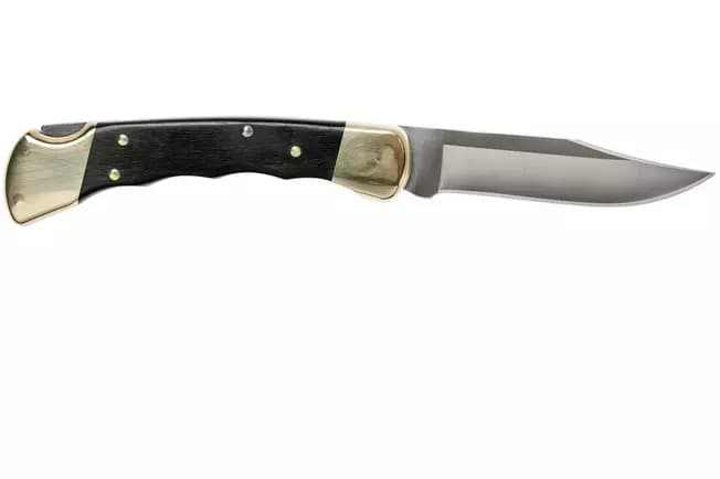 چاقو باک 110 با شیار انگشتی Buck 110 finger grooves — تصویر ۱۰