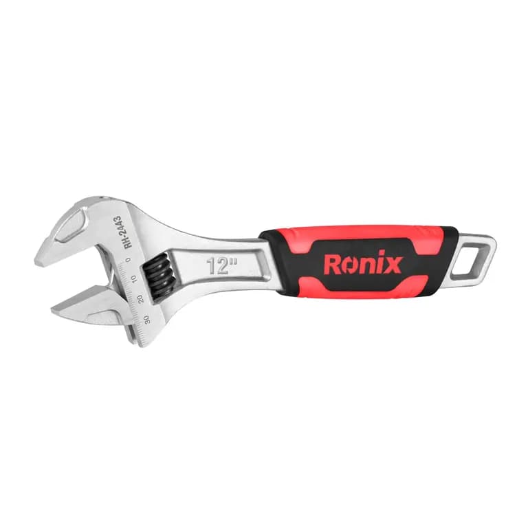 آچار فرانسه سایز 12 روکش‌دار RH-2443 — تصویر ۲