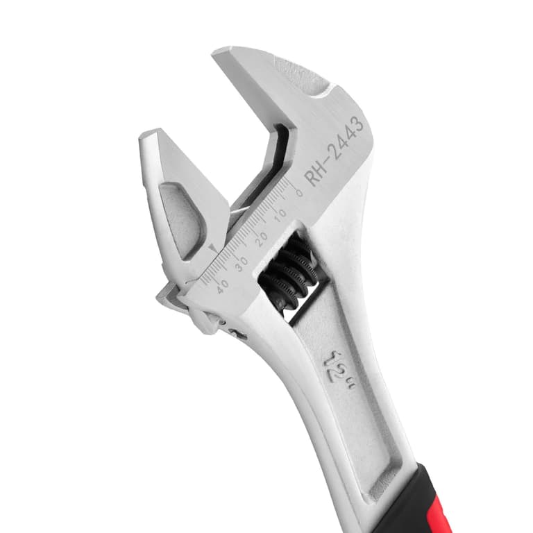 آچار فرانسه سایز 12 روکش‌دار RH-2443