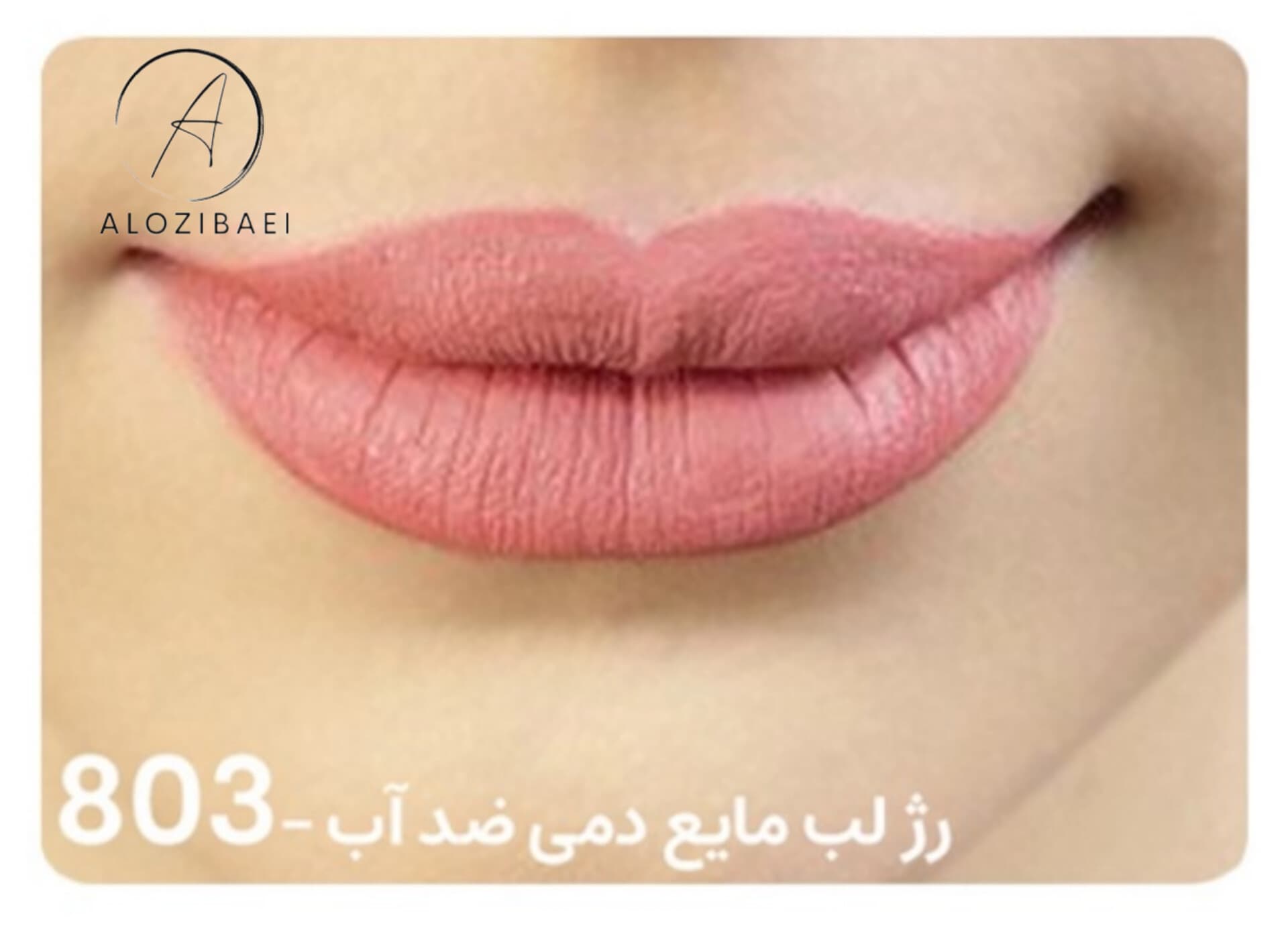 رژ لب مایع دمی ضد آب DEMI 803 — تصویر ۴