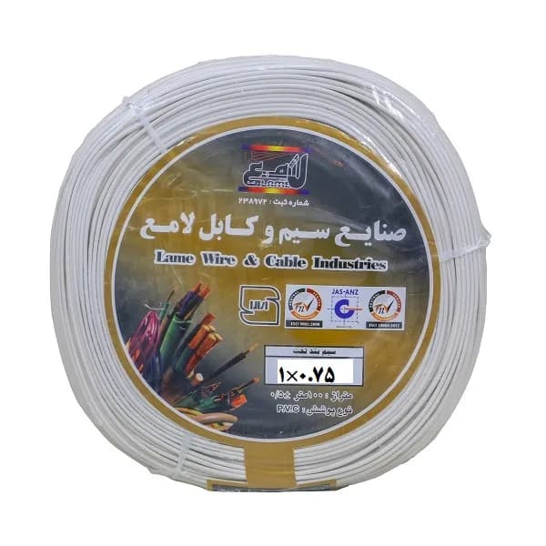 سیم بند تخت 2×0.75 افشان — تصویر ۲