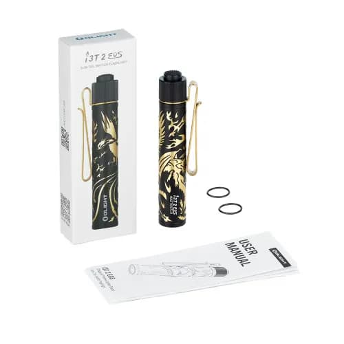 چراغ قوه اولایت مدل I3T 2 EOS طرح ققنوس طلایی — تصویر ۵