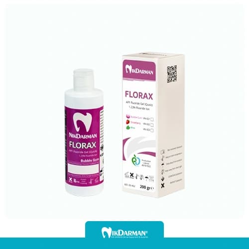 ژل فلوراید نیک درمان FLORAX 200g — تصویر ۲