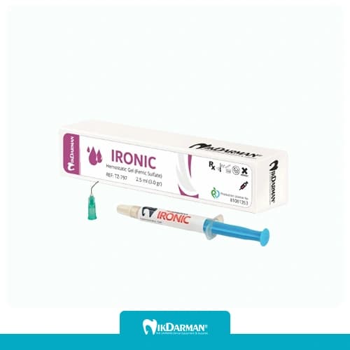 ژل انعقاد خون آیرونیک نیک درمان IRONIC Gel — تصویر ۳