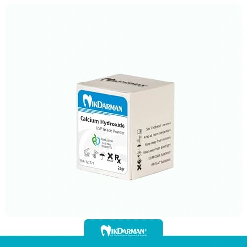 پودر کلسیم هیدروکساید نیک درمان Calcium Hydroxide Powder — تصویر ۳
