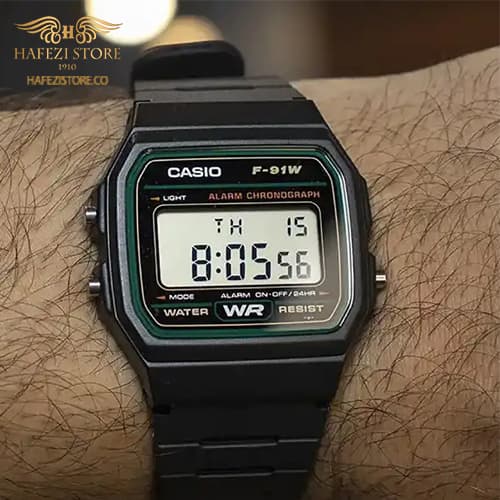 ساعت مچی کاسیو مدل F-91W-3DG — تصویر ۸