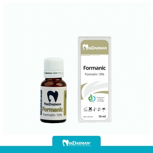 محلول فرمالین 10% نیک درمان Formanic — تصویر ۲