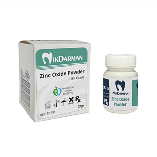 پودر زینک اکساید نیک درمان Zinc Oxide Powder