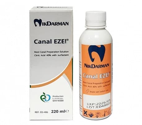 محلول اسید سیتریک نیک درمان Canal EZE Solution