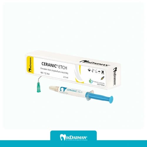 ژل اسید اچ پرسلن نیک درمان CERANIC ETCH