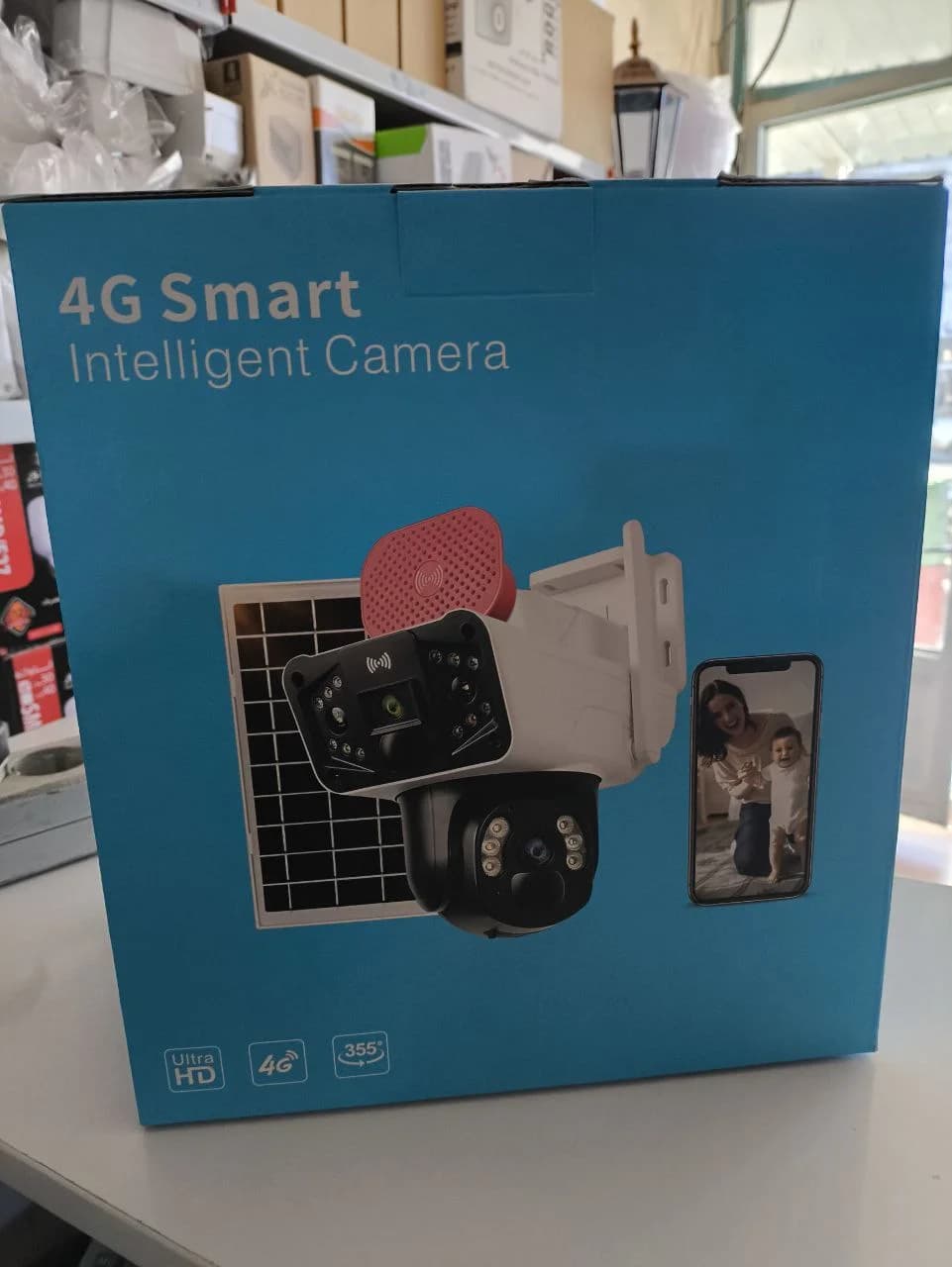 دوربین اسپیددام سیم کارتی خورشیدی دولنز رنگی (OKAM PRO/4G/SOLAR) — تصویر ۵