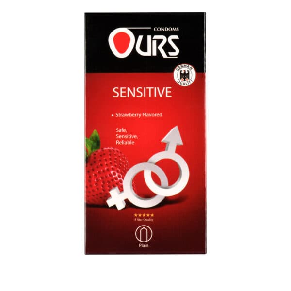 کاندوم حساس اورز مدل Sensitive بسته 12 عددی