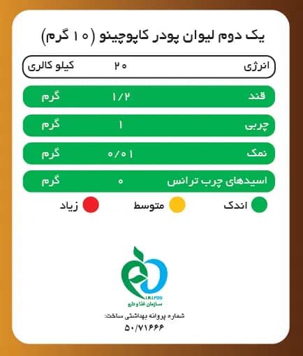 کاپوچینو کلاسیک پپتینا — تصویر ۴