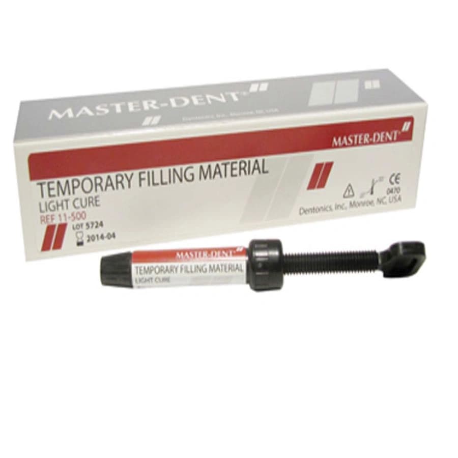 خمیرپانسمان لایت کیور مستردنت MasterDent LC Temp Filling