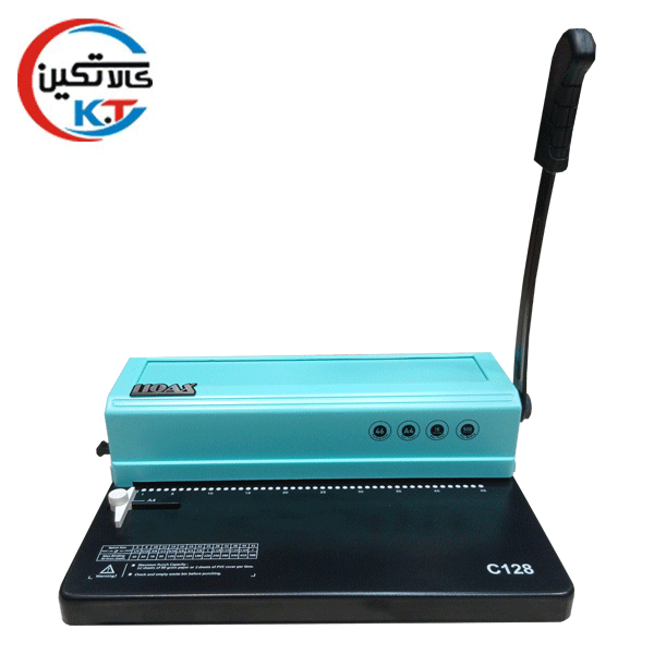 دستگاه صحافی مارپیچ AX110 مدل C128 — تصویر ۲