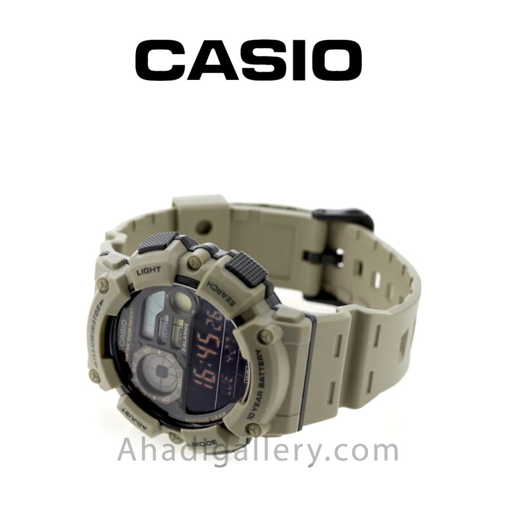 ساعت مچی کاسیو مدل WS-1500H-5BVDF — تصویر ۱۲
