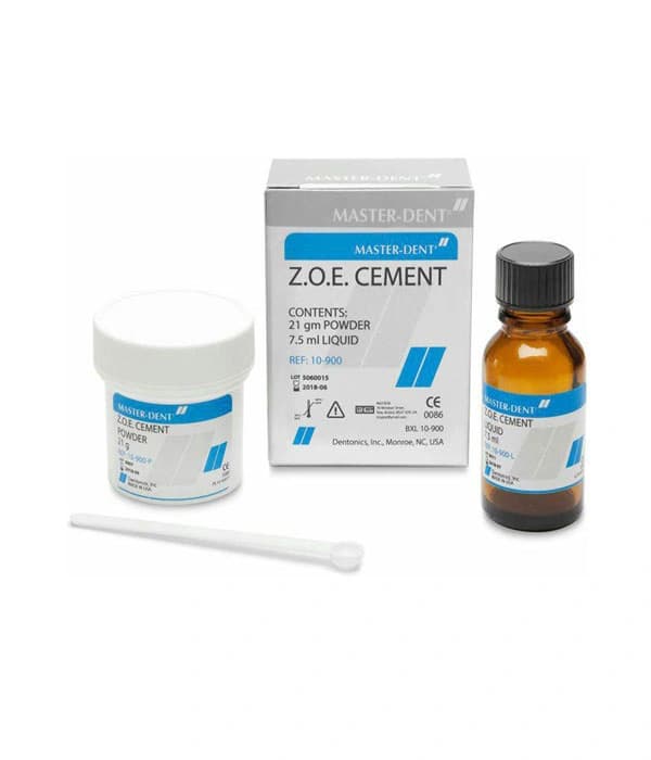 سمان زینک اکساید اوژنول مستردنت Master Dent- Z.O.E. Cement — تصویر ۲