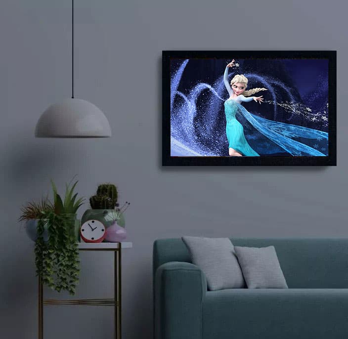 تابلو شب خواب مدل frozen 2 طرح کودکانه شیک — تصویر ۲
