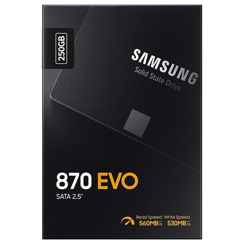 اس اس دی اینترنال سامسونگ مدل Samsung 870 EVO ظرفیت 250 گیگابایت — تصویر ۵